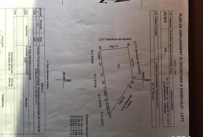 Teren de 525 mp, în Central