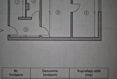 Apartament cu 2 camere semidecomandat în Banat