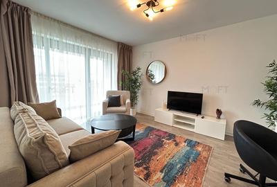 Apartament cu 2 camere decomandat, mobilat în Barbu Văcărescu