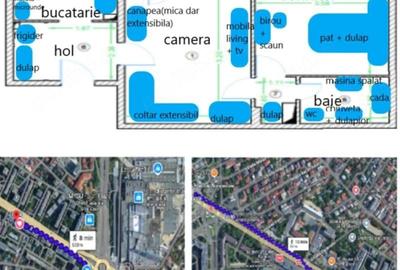 Apartament cu 2 camere semidecomandat în Olteniței - 5