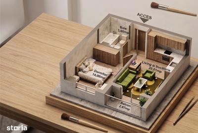 Apartament cu 2 camere în Central