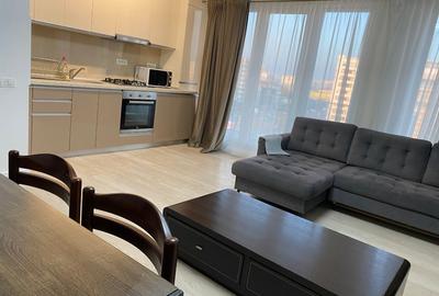 Apartament cu 3 camere semidecomandat, mobilat în Mihai Bravu