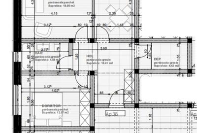 Apartament cu 2 camere decomandat în Sânpetru