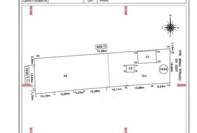 Casă cu 4 camere cu Teren 1292 Mp în Amara