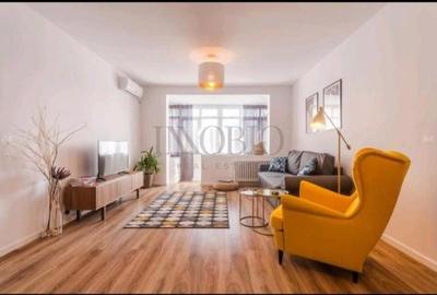 Apartament cu 2 camere semidecomandat, mobilat în Cișmigiu