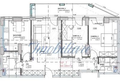 Apartament cu 3 camere în Mărăști