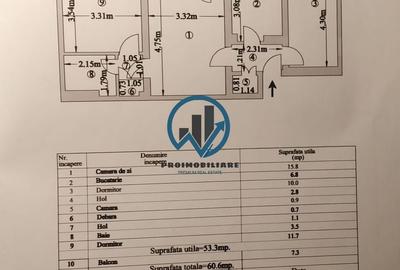 Apartament cu 3 camere în Craiovei - 5