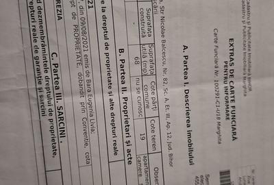 Apartament cu 3 camere decomandat în Central