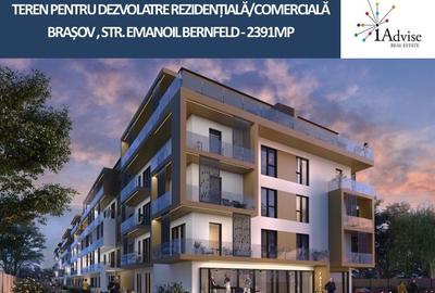 Teren Construcții intravilan de 2391 mp, în Tractorul - 1