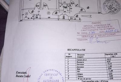 Apartament cu 3 camere în Central