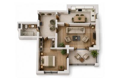 Apartament cu 2 camere în Central