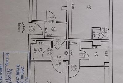 Apartament cu 3 camere decomandat în Mircea cel Bătrân