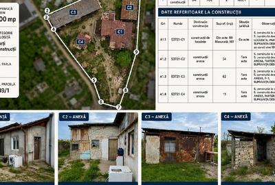 Casă individuală cu 3 camere cu Teren 700 Mp în Vărăriei