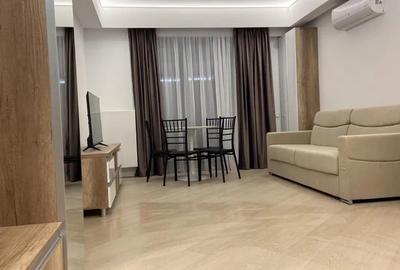 Apartament cu 2 camere semidecomandat, mobilat în Pipera