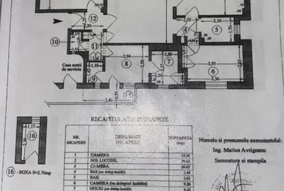 Apartament cu 4 camere semidecomandat în Universitate