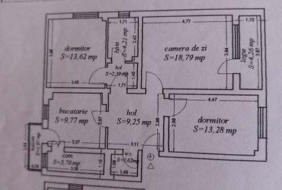 Apartament cu 3 camere decomandat în Tomis Mall - 4