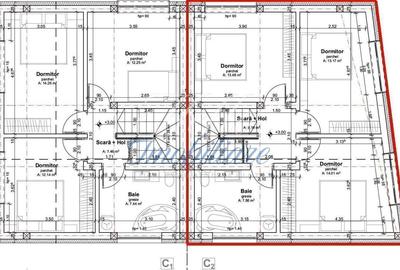 Casă cu 4 camere decomandat cu Teren 470 Mp în Dâmbul Rotund