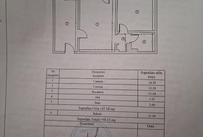 Apartament cu 2 camere semidecomandat, mobilat în Central