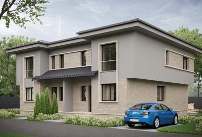 Duplex cu 4 camere cu Canalizare în Corbeanca - 2