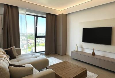Apartament cu 2 camere semidecomandat, mobilat în Pipera - 2
