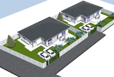 Casă individuală cu 4 camere cu Teren 450 Mp în Domnești