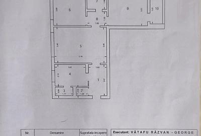 Apartament cu 3 camere în Brâncoveanu