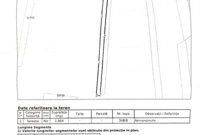 Teren de 3930 mp, în Exterior Vest