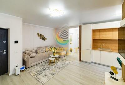 Apartament cu 3 camere semidecomandat în Vest
