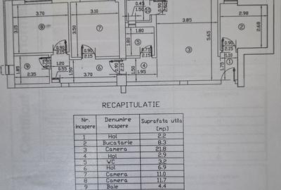 Apartament cu 3 camere decomandat în Militari - 3