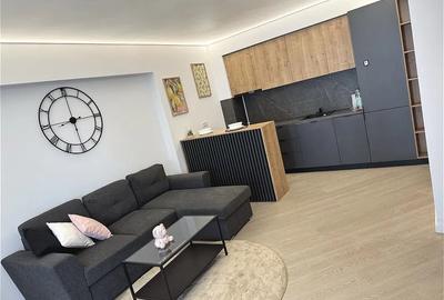 Apartament cu 2 camere semidecomandat, mobilat în Pipera