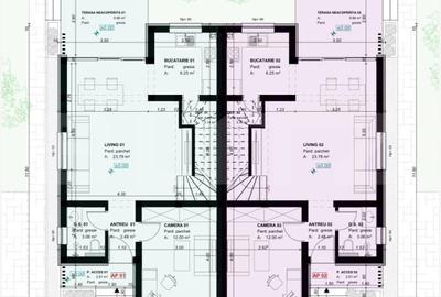 Casă individuală cu 4 camere cu Teren 350 Mp în Sânandrei