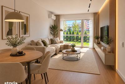 Apartament cu 2 camere decomandat în Chiajna
