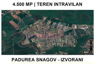 Teren de 4500 mp, în Izvorani - 2