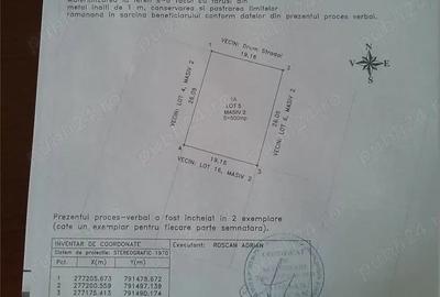 Teren de 900 mp, în Central