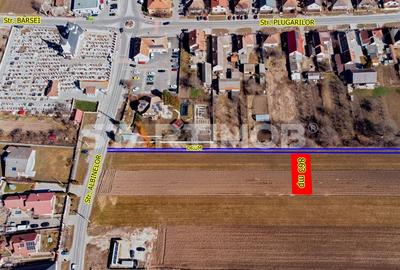 Teren Construcții intravilan de 863 mp, în Central