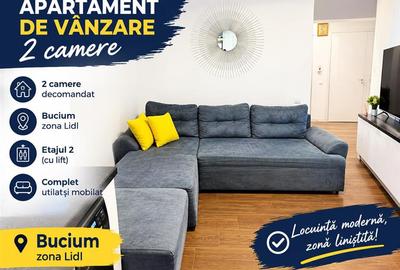 Apartament cu 2 camere decomandat în Bucium