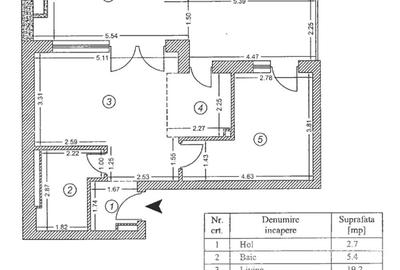 Apartament cu 2 camere în Colentina