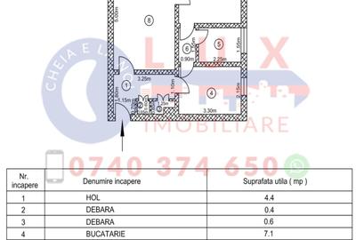 Apartament cu 2 camere circular în Neptun - 10