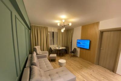 Apartament cu 3 camere decomandat, mobilat în Băneasa