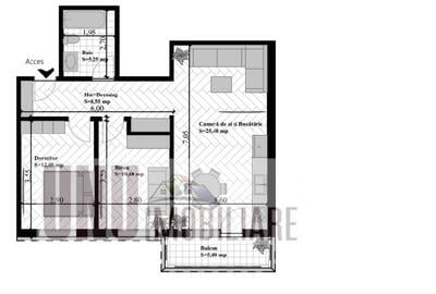 Apartament cu 3 camere decomandat în Bucium - 2