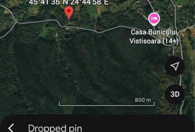 Teren de 4900 mp, în Viștișoara - 1