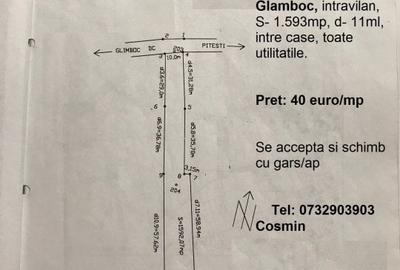 Teren Construcții intravilan de 700 mp, în Bascov - 3