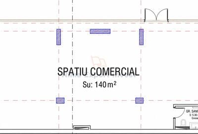 Spațiu comercial, de 140 mp, în Bartolomeu