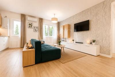 Apartament cu 2 camere semidecomandat în Central