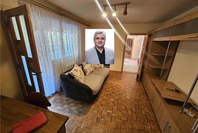 Apartament cu 3 camere semidecomandat, mobilat în Micro III