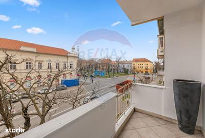 Apartament cu 2 camere semidecomandat, mobilat în Central