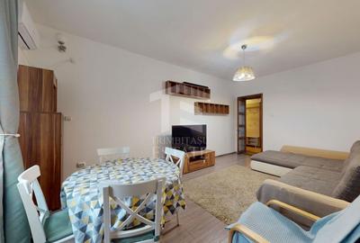 Apartament cu 2 camere semidecomandat, mobilat în Brâncoveanu