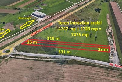 Teren agricol intravilan de 2729 mp, în Centură - 1