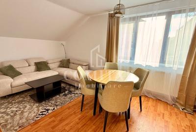 Apartament cu 2 camere semidecomandat, mobilat în Europa
