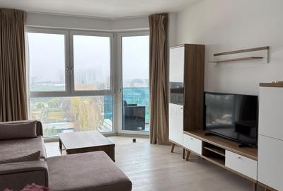 Apartament cu 2 camere decomandat, mobilat în Barbu Văcărescu